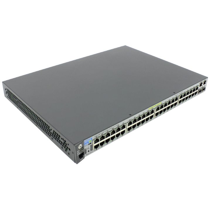 L2 poe 48. Коммутатор HPE 2530-48g j9775a.