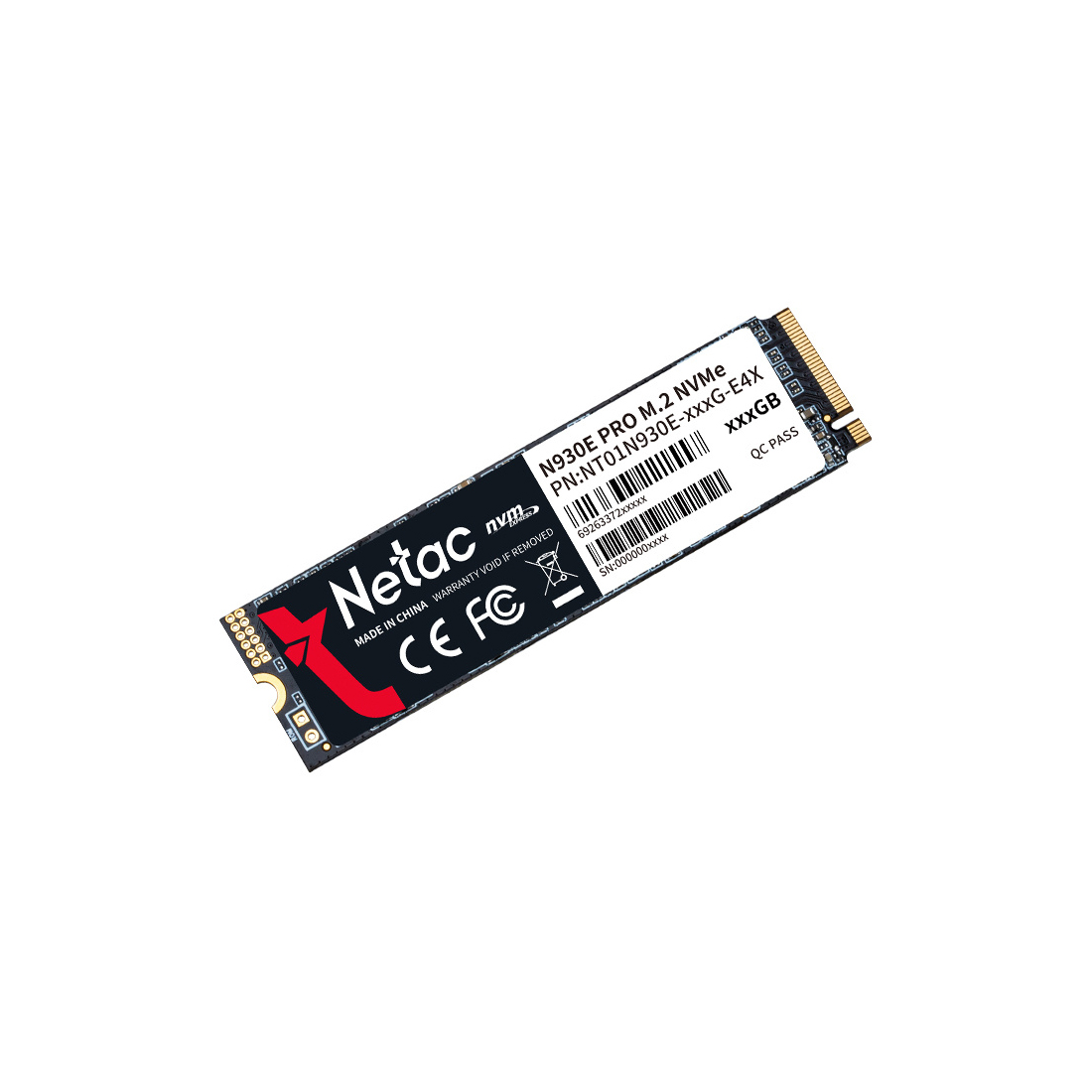 Твердотельный накопитель Ssd Netac Nt01n930e 001t E4x 1tb M 2 Nvme